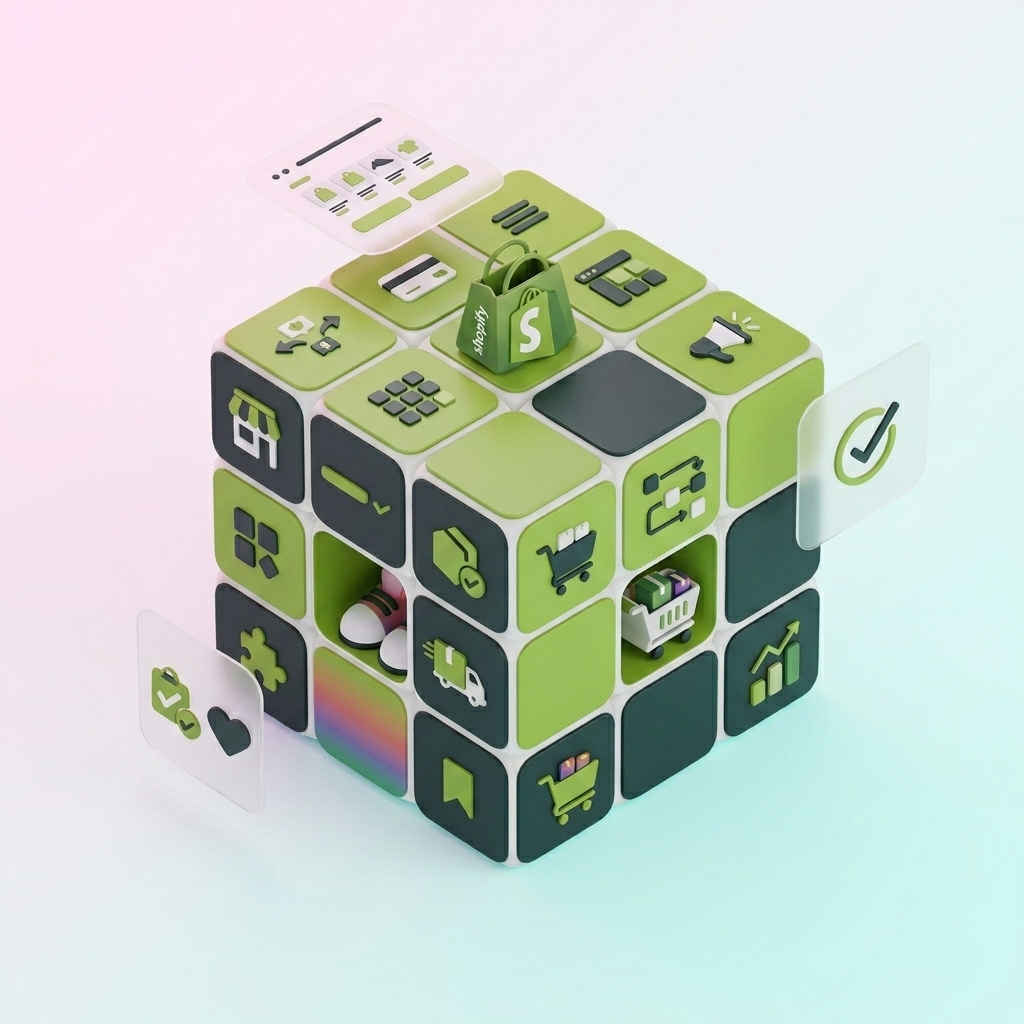 Shopify app process visual